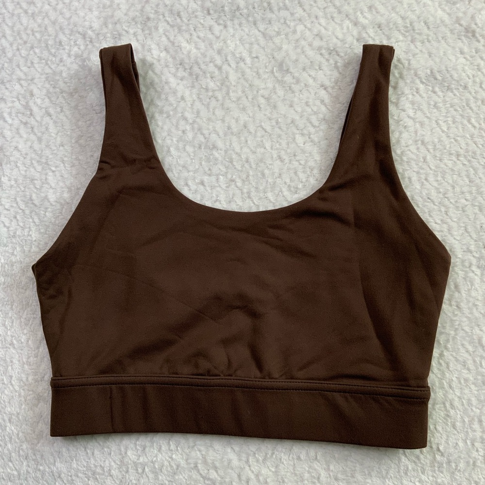 Sacre Stella brown sports bra